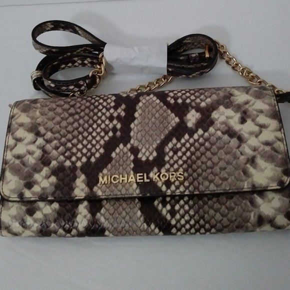 Michael Kors Snake Crossbody Small Bag - Picture 2 of 15